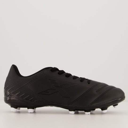 Chuteira Oxn Agilis 2 Campo Preta - Preto Menor preço em Chuteira Oxn Agilis 2 Campo Preta - Preto