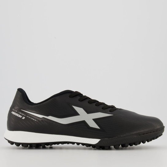 Chuteira Oxn Mission 3 Society - Preto Menor preço em Chuteira Oxn Mission 3 Society - Preto