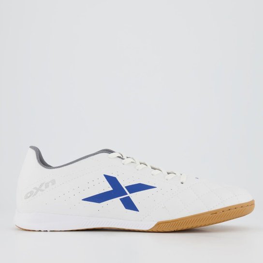 Chuteira Oxn Rio Futsal - Branco Menor preço em Chuteira Oxn Rio Futsal - Branco