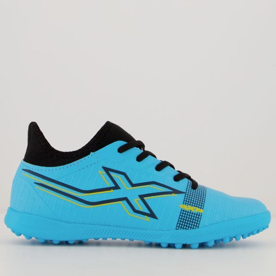 Chuteira Oxn Velox 4 Neo Society Juvenil Azul - Azul Menor preço em Chuteira Oxn Velox 4 Neo Society Juvenil Azul - Azul