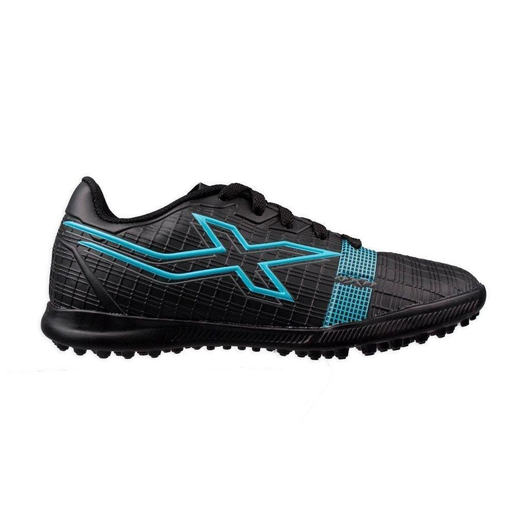 Chuteira Oxn Velox 4 Pro Society Infantil Preta