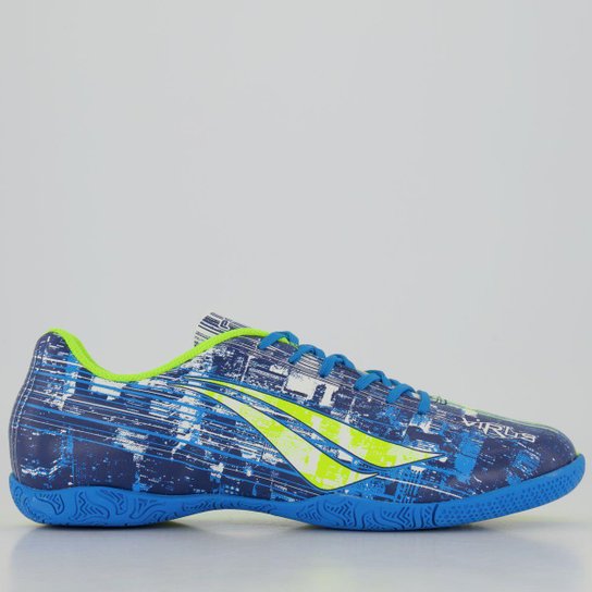 Chuteira Penalty Virus Futsal - Azul