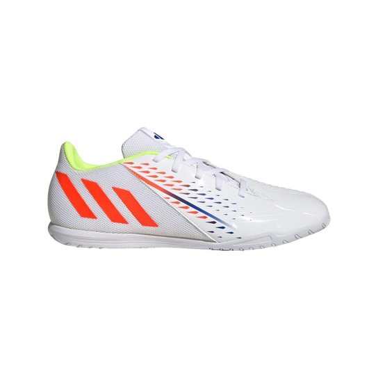 Chuteira Predator Edge.4 Sala Futsal Branco Adidas - Branco Menor preço em Chuteira Predator Edge.4 Sala Futsal Branco Adidas - Branco