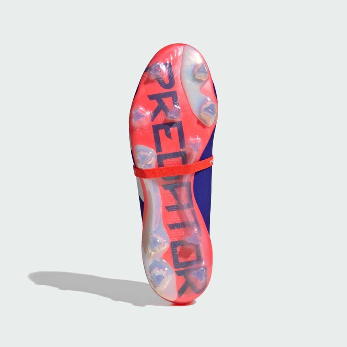 Chuteira Predator Elite Fold-Over Tongue Campo Adidas - Azul
