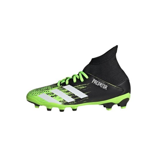 Chuteira Predator Mutator 20.3 Multissuperfície-Verde Adidas - Verde Limão+Preto Menor preço em Chuteira Predator Mutator 20.3 Multissuperfície-Verde Adidas - Verde Limão+Preto