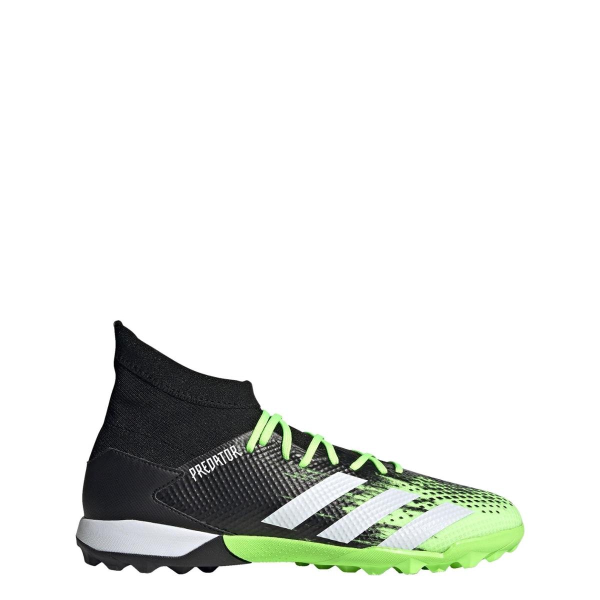 Chuteira Predator Mutator 20.3 Society Adidas - Verde+Branco