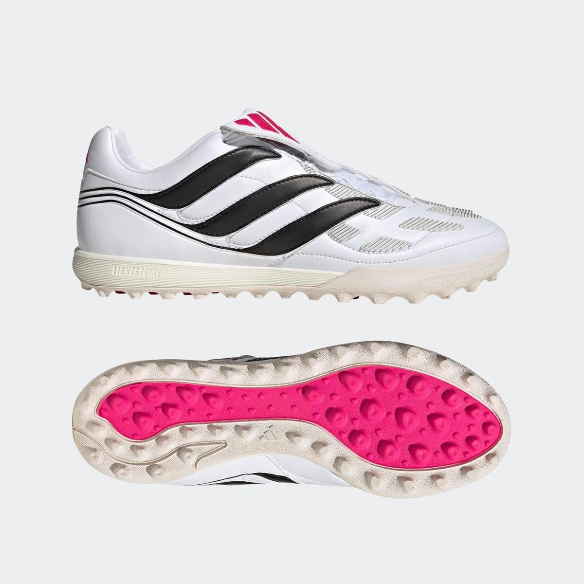 Chuteira Predator Precision.1 Society Adidas - Branco+Preto