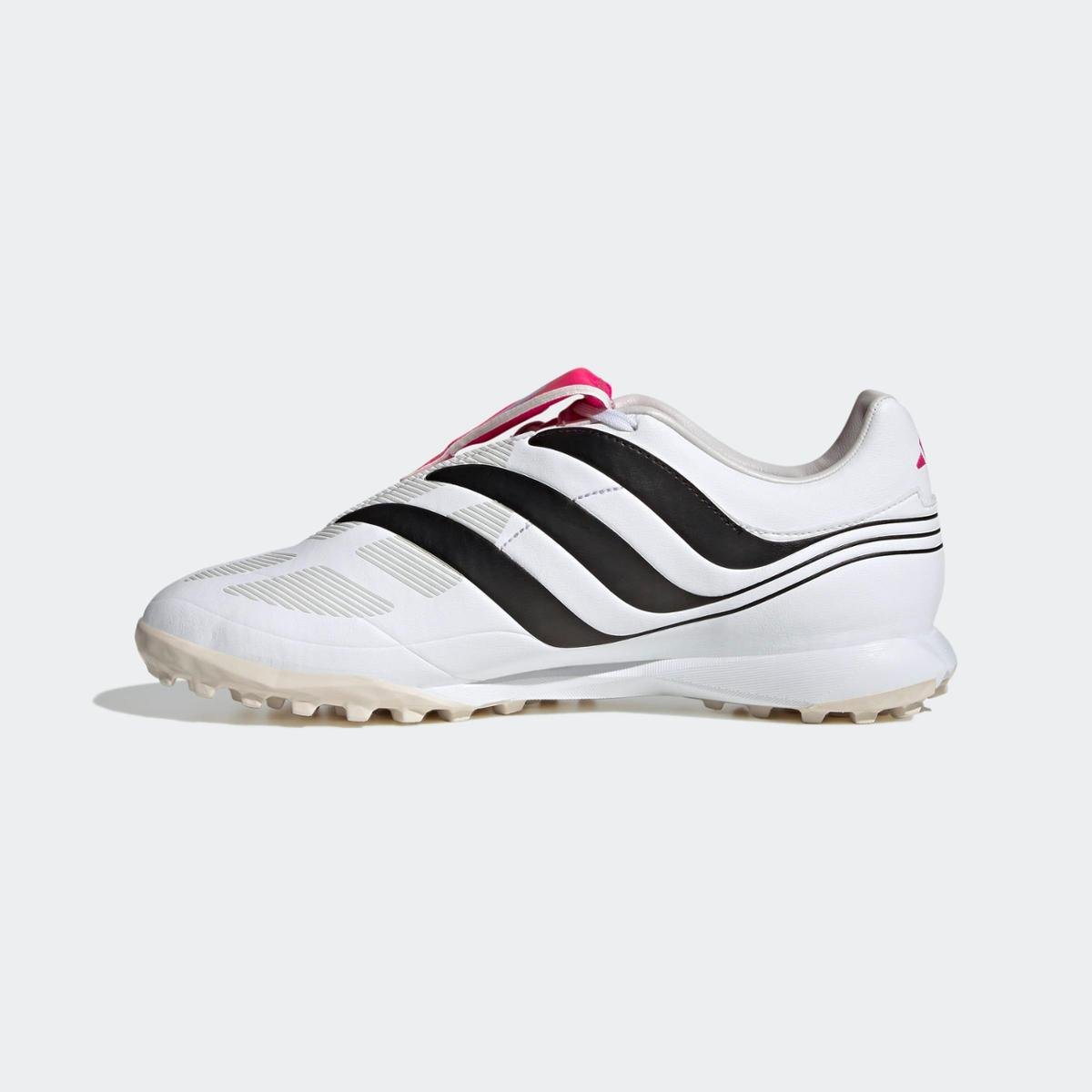 Chuteira Predator Precision.3 Society Adidas - Pink+Branco | Netshoes