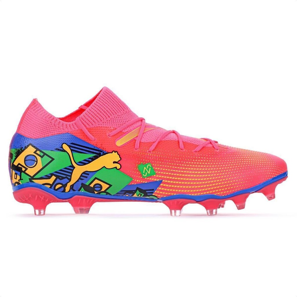 Chuteira Puma Campo Future 7 Match NJR FG/AG BDP Rosa - Masculino