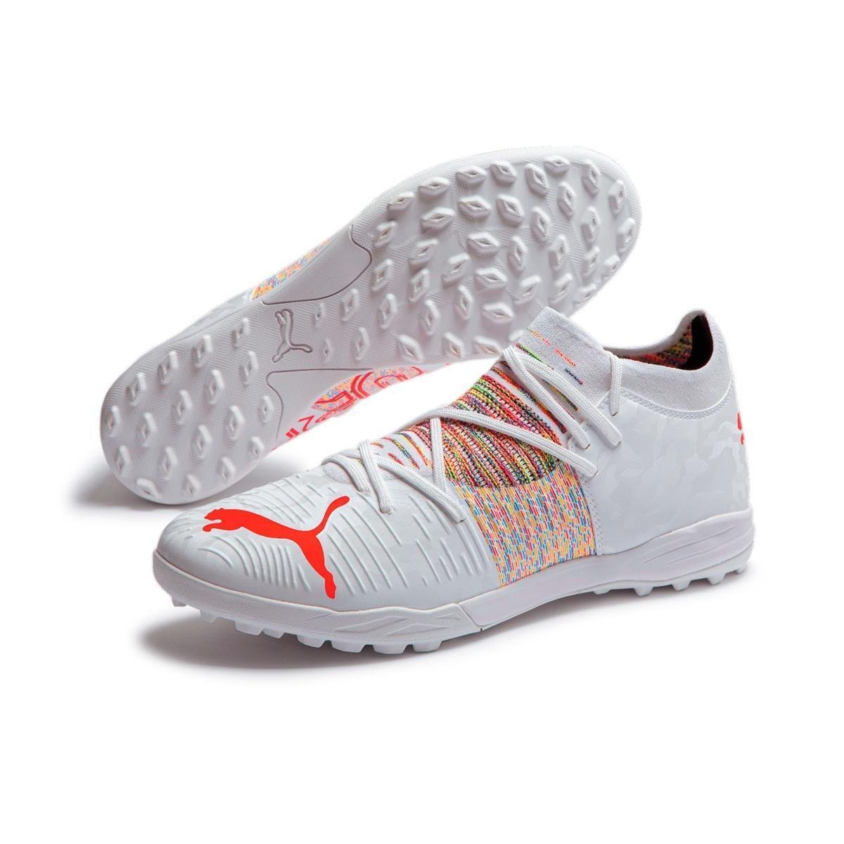 Chuteira Puma Future Z 3 1 Tt Society Verde Limao 39 Branco Vermelho Netshoes Chuteira Puma Future Z 3 1 Tt Society Verde Limao 39 Branco Vermelho Netshoes