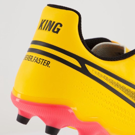 Chuteira Puma King Match FG/AG Campo Laranja