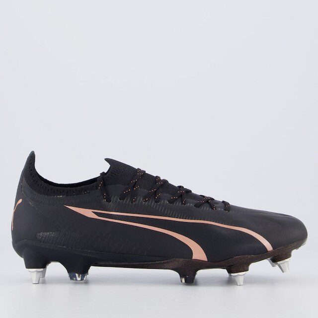 Chuteira Puma Ultra Ultimate Campo Rosê