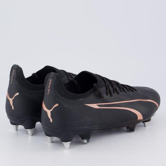 Chuteira Puma Ultra Ultimate Campo Rosê
