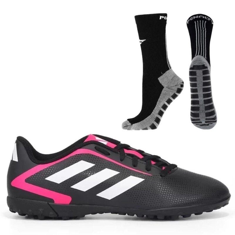 Chuteira Society Adidas Artilheira VI + Meia Antiderrapante