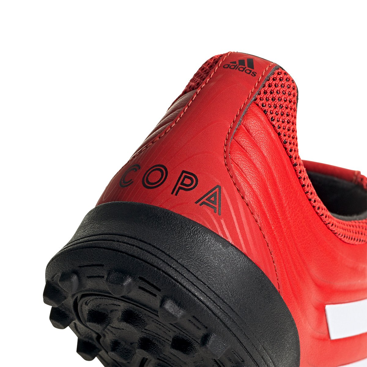 chuteira adidas botinha vermelha