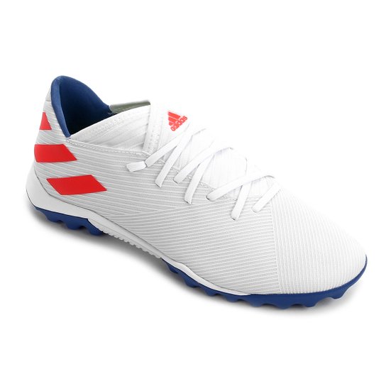Chuteira Society Adidas Nemeziz Messi 19 3 Tf Branco Netshoes Chuteira Society Adidas Nemeziz Messi 19 3 Tf Branco Netshoes