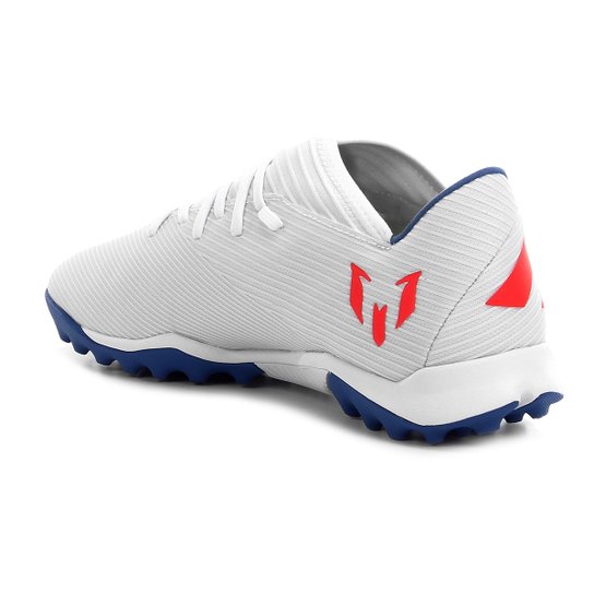 Chuteira Society Adidas Nemeziz Messi 19 3 Tf Branco Netshoes Chuteira Society Adidas Nemeziz Messi 19 3 Tf Branco Netshoes