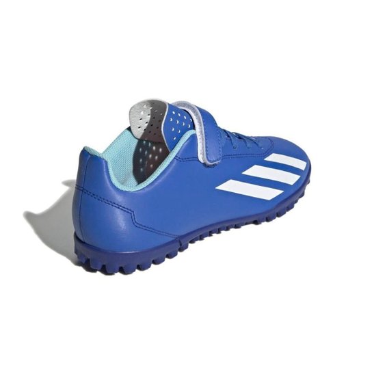 Chuteira Society Adidas X Crazyfast.4 Tira Aderente Infantil