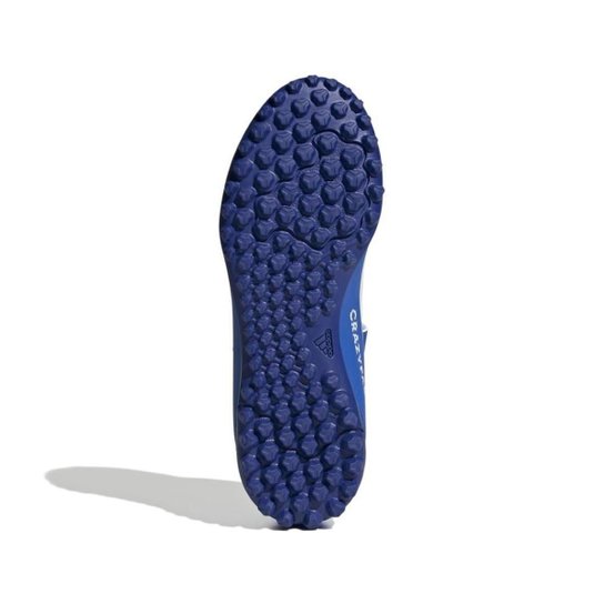 Chuteira Society Adidas X Crazyfast.4 Tira Aderente Infantil