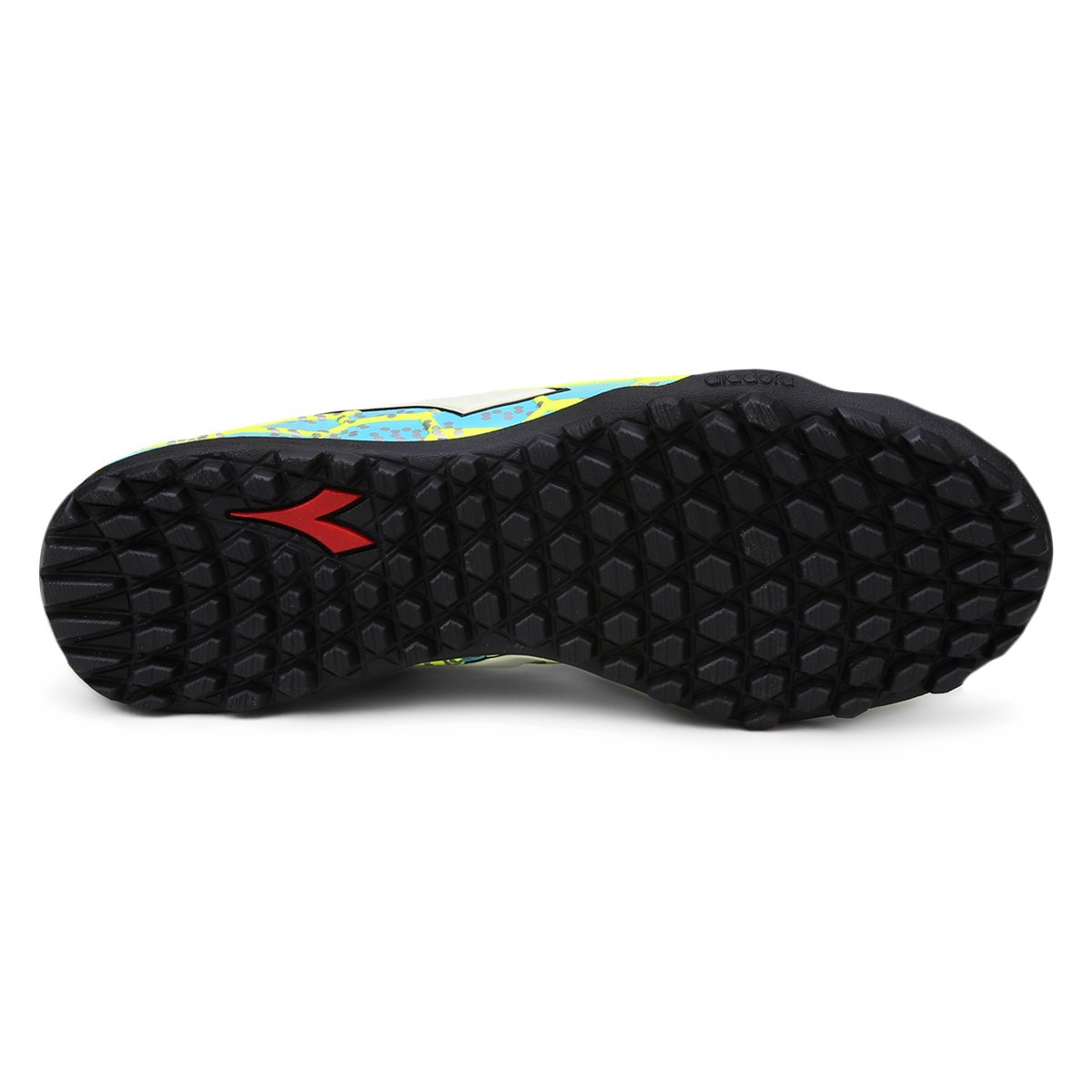 Chuteira Society Diadora Armada Turf - Verde+Preto | Netshoes
