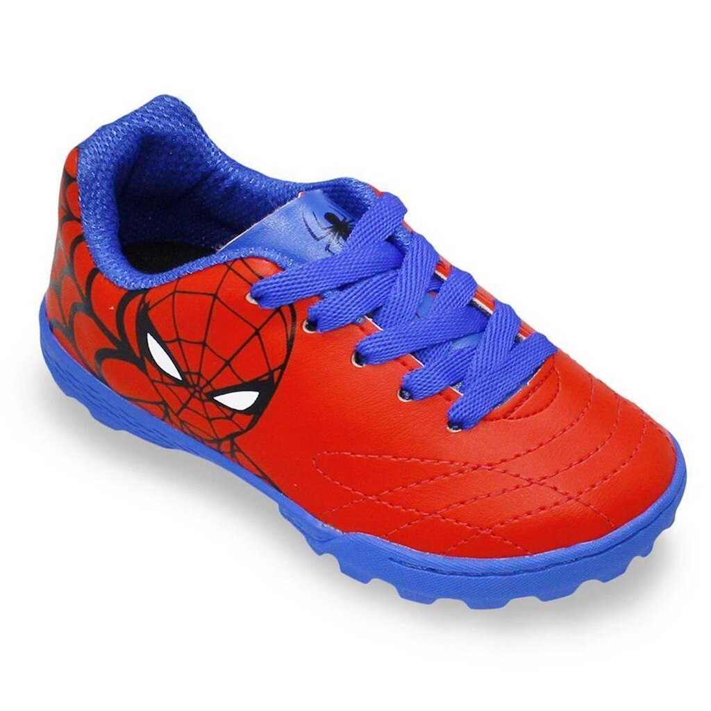 Chuteira Society Dray Marvel Homem Aranha Juvenil