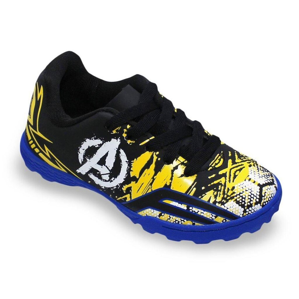 Chuteira Society Dray Marvel Vingadores Juvenil