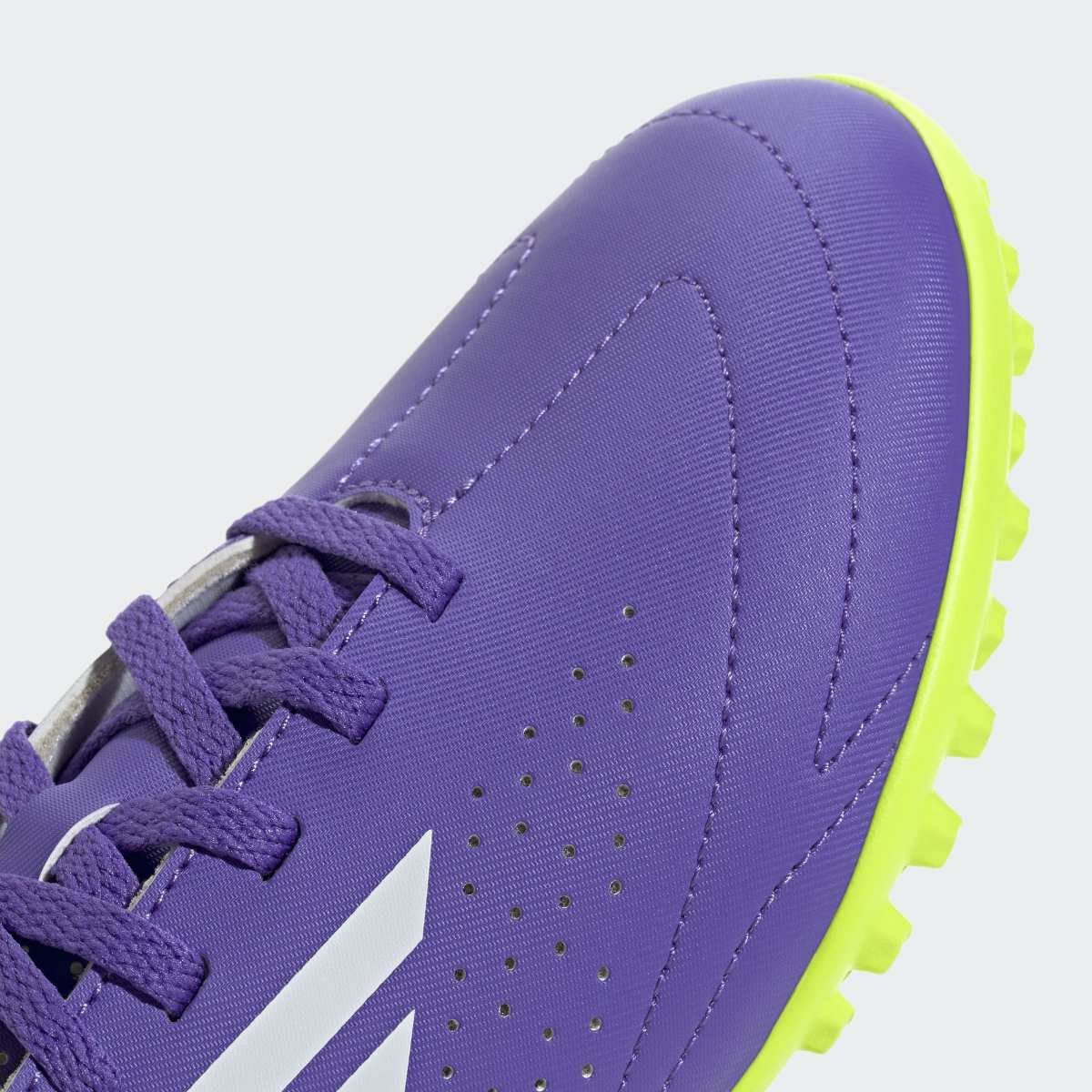 Chuteira Society Infantil Adidas Deportivo III - Roxo | Netshoes