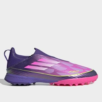 Chuteira Society Infantil Adidas F50 League LL Lamine Yamal Unissex - Unissex