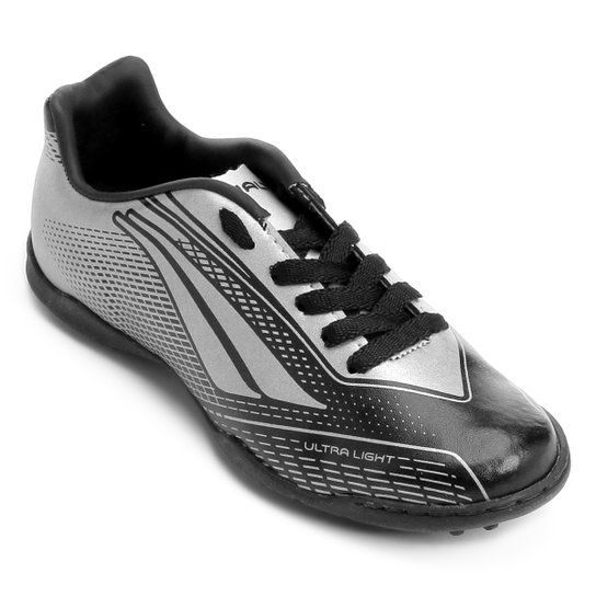 Chuteira Society Infantil Penalty Socc Storm Speed VII - Preto Menor preço em Chuteira Society Infantil Penalty Socc Storm Speed VII - Preto