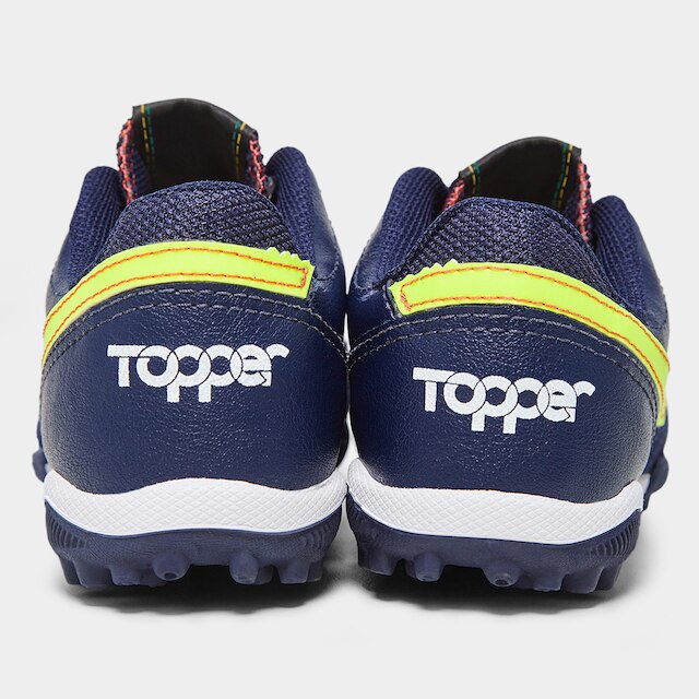 Chuteira Society Infantil Topper Titanium