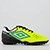 Chuteira Society Infantil Umbro Adamant Top Speed - Verde Limão+Preto