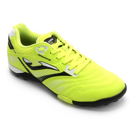 Chuteira Society Joma Maxima TF - Verde Limão é ruim? Chuteira Society Joma Maxima TF - Verde Limão é boa?