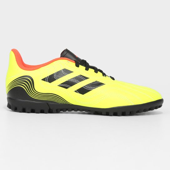 Chuteira Society Juvenil Adidas Copa 21 4 - Laranja+Vermelho Menor preço em Chuteira Society Juvenil Adidas Copa 21 4 - Laranja+Vermelho