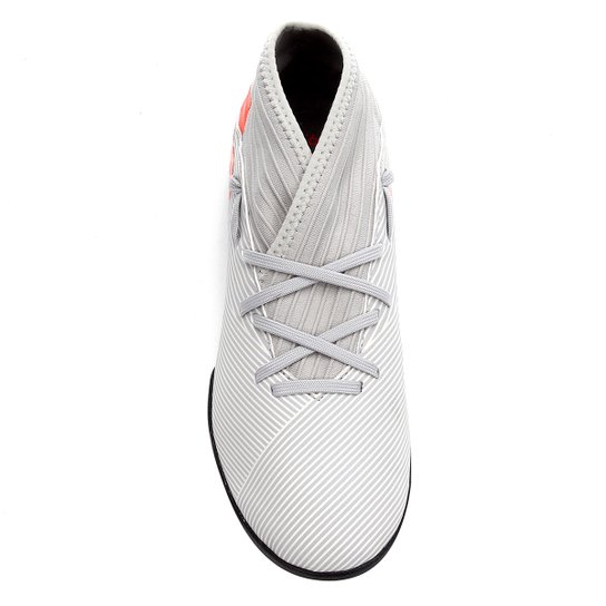 Chuteira Society Juvenil Adidas Nemeziz 19 3 Tf Cinza Netshoes Chuteira Society Juvenil Adidas Nemeziz 19 3 Tf Cinza Netshoes