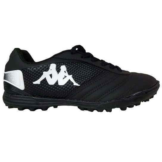 Chuteira Society Kappa Masculina 8390 Preto/Branco 43 - Preto+Branco Menor preço em Chuteira Society Kappa Masculina 8390 Preto/Branco 43 - Preto+Branco