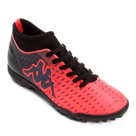 Chuteira Society Kappa Matera Pink+Preto Netshoes
