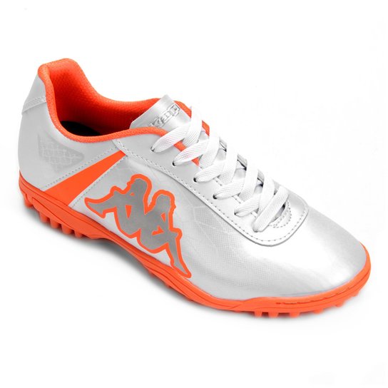 Chuteira Society Kappa Torpedo - Branco+Laranja é ruim? Chuteira Society Kappa Torpedo - Branco+Laranja é boa?