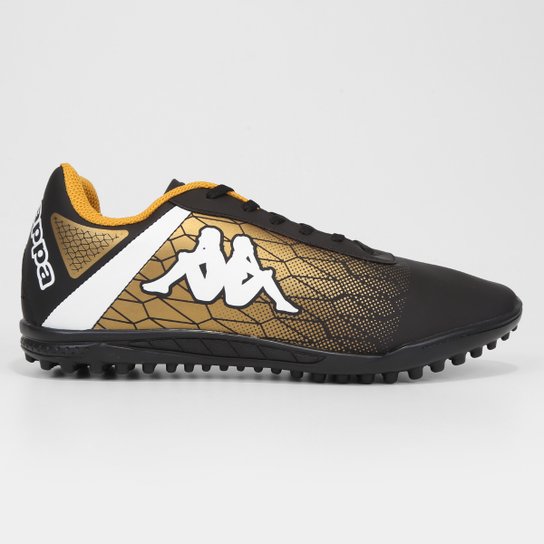 Chuteira Society Kappa Torpedo - Preto+Dourado é ruim? Chuteira Society Kappa Torpedo - Preto+Dourado é boa?