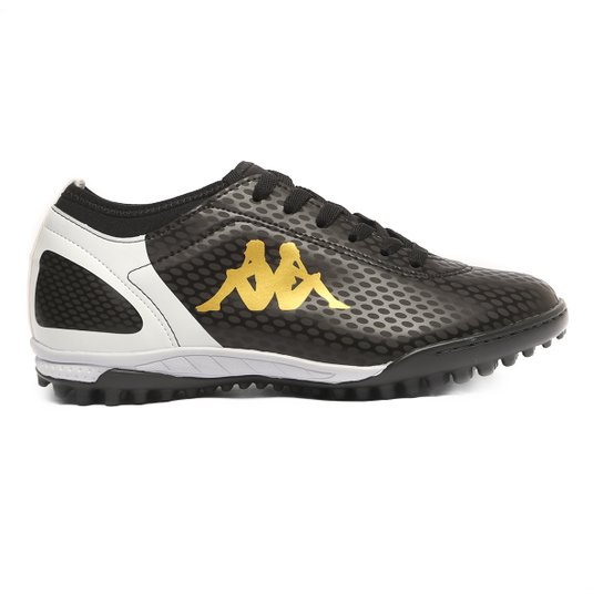 Chuteira Society Kappa Zodiac Gold Unissex - Preto+Dourado é ruim? Chuteira Society Kappa Zodiac Gold Unissex - Preto+Dourado é boa?