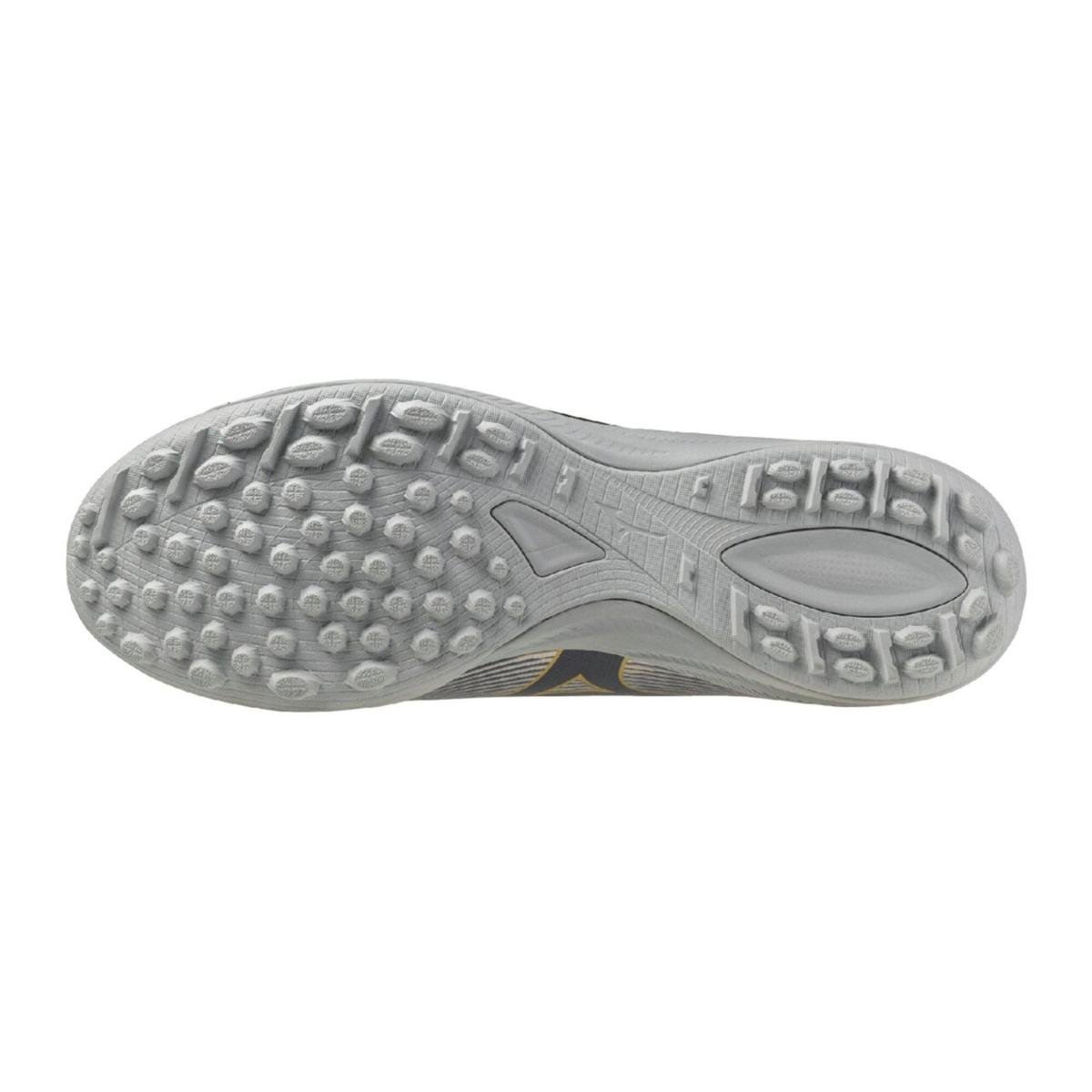 Chuteira Society Masculina Mizuno Alpha II Select AS 38 Prata