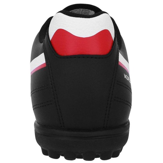 Chuteira Society Mizuno Morelia Club AS N - Preto+Branco