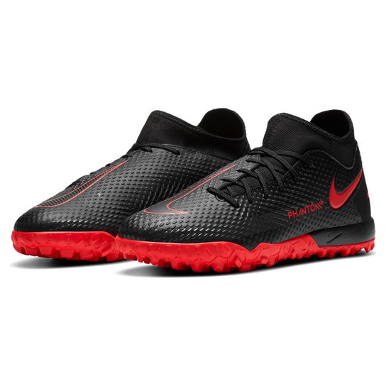 Chuteira Society Nike Phantom GT Academy DF - Preto+Vermelho é ruim? Chuteira Society Nike Phantom GT Academy DF - Preto+Vermelho é boa?