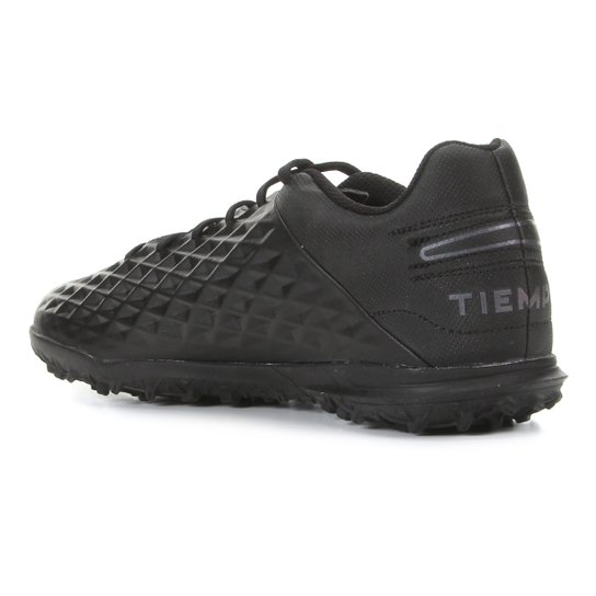 Chuteira Society Nike Tiempo Legend 8 Club - Preto