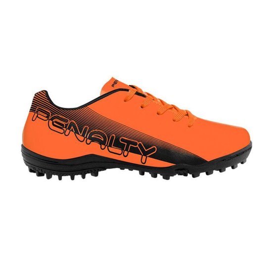 Chuteira Society Penalty Bravo Juvenil XX Penalty - Laranja é ruim? Chuteira Society Penalty Bravo Juvenil XX Penalty - Laranja é boa?