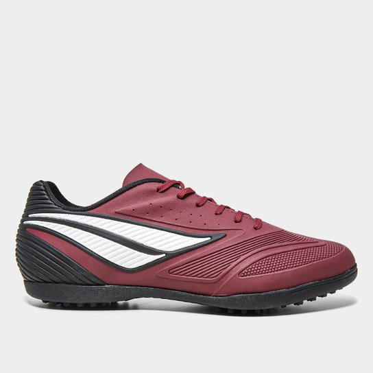 Chuteira Society Penalty Garra Y Unissex - Vinho+Branco Menor preço em Chuteira Society Penalty Garra Y Unissex - Vinho+Branco