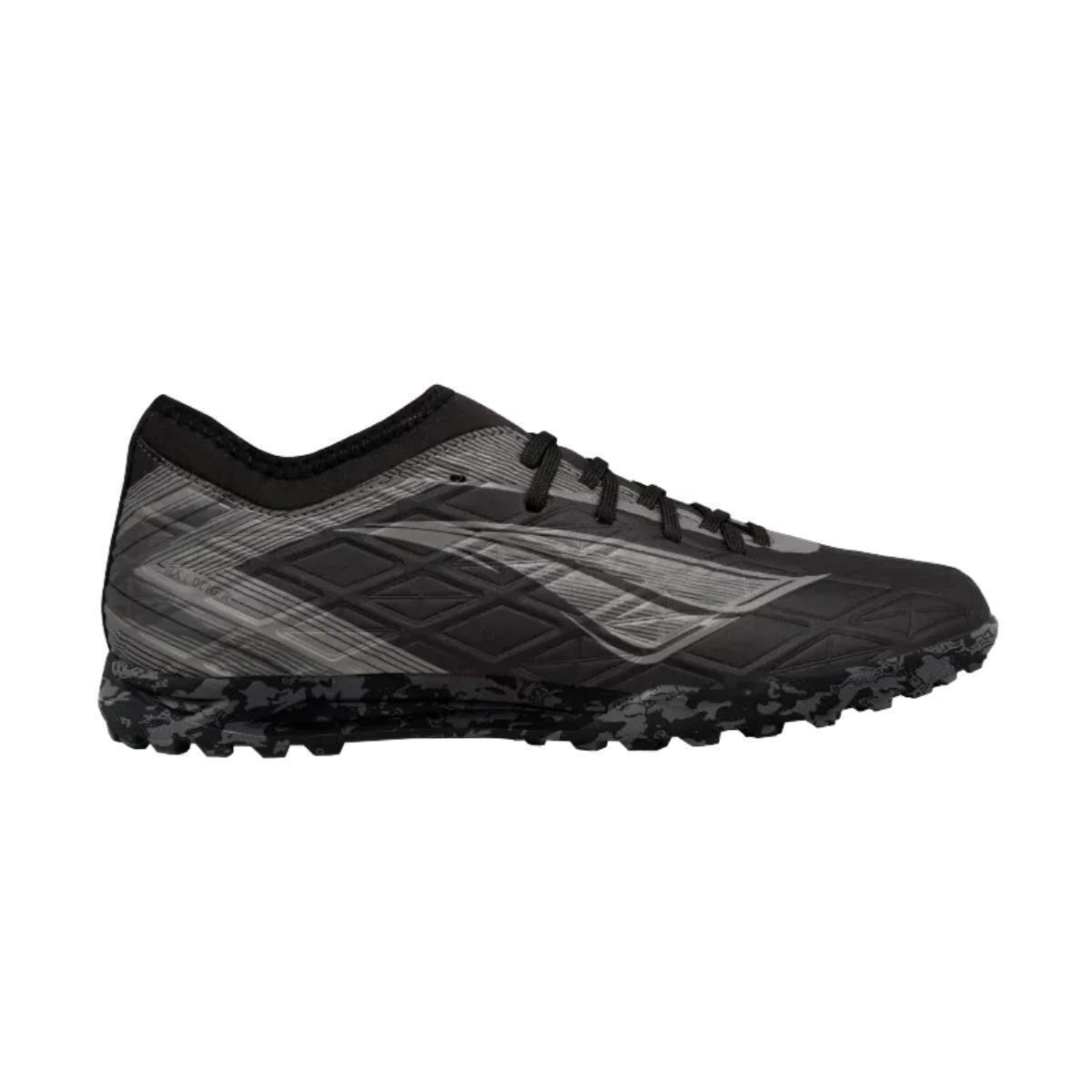 【Ryu5】 Chuteira Society Penalty Rx Locker Y-5 Preta - Cinza | Netshoes