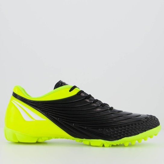 Chuteira Society Penalty Viento Y-2 Unissex - Preto+Amarelo Menor preço em Chuteira Society Penalty Viento Y-2 Unissex - Preto+Amarelo