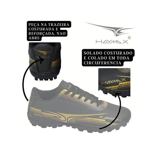 Chuteira Society Premium EX Haymax Original