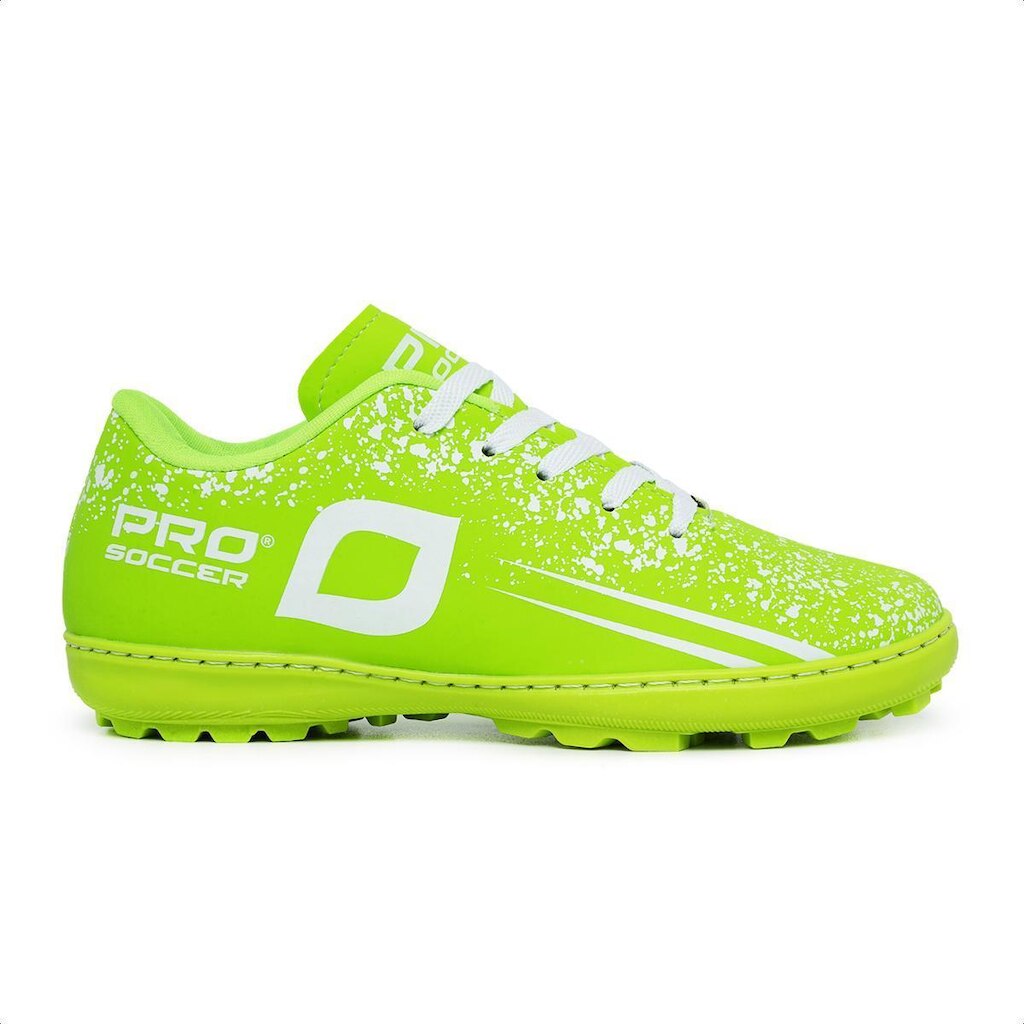 Chuteira Society Pro Soccer Speed Control Verde Conforto e Performance