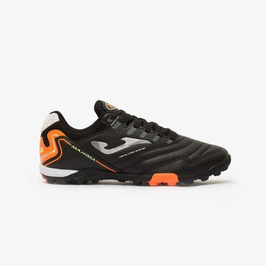 Chuteira Society Profissional Joma Máxima Preta - Preto Menor preço em Chuteira Society Profissional Joma Máxima Preta - Preto